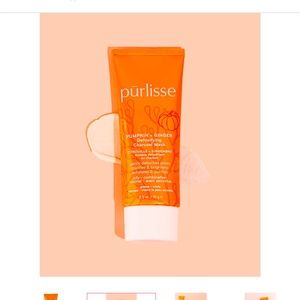Brand New Purlisse Pumpkin + Ginger Detoxifying Charcoal Mask